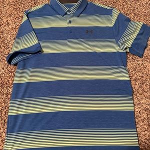 Under Armour Heat Gear Polo Loose Fit Sz M